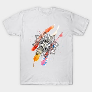 Watercolor mandala T-Shirt